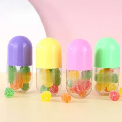 Watermelon Bubble Gum – Watermelon Shape, Fun to Blow Bubbles – Classic Childhood Gum