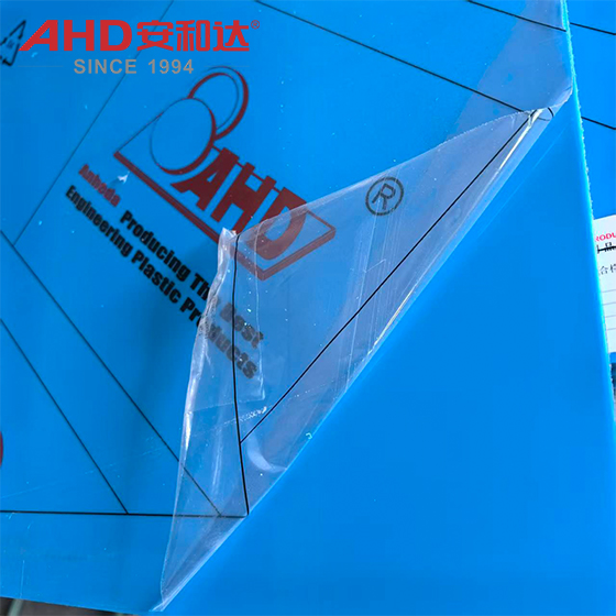 Blue HDPE Sheet without Protective film