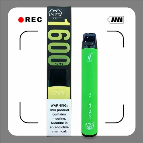 Puff de alta qualidade mais 1600 xxl vape descartável