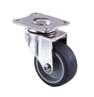 light duty TPR Plate Swivel Caster