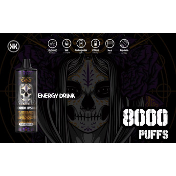 KK Energy 8000 Puffs Disposable Vape Wholesale
