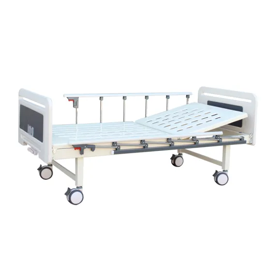 Single function manual adjustable hospital patient bed