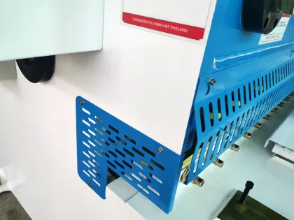 YWGS Anhui Yawei NC Hydraulic Guillotine Shearing Machine