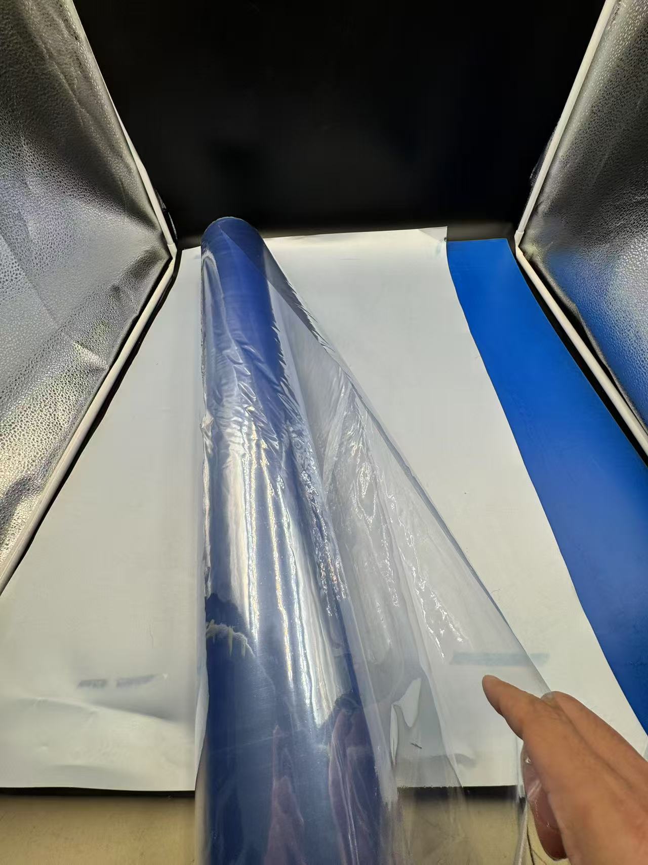 PVC shrink film bundling packaging
