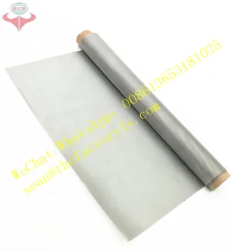 Pure nickel woven mesh screen nickel filter mesh roll price