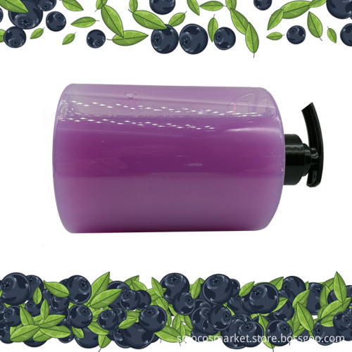 Shower gel body wash cosmetic tube packaging