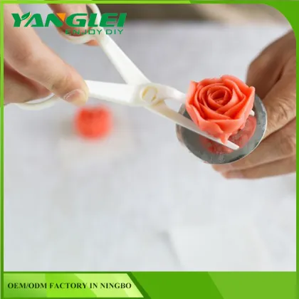 kitchen tool pp pastry flower scissor