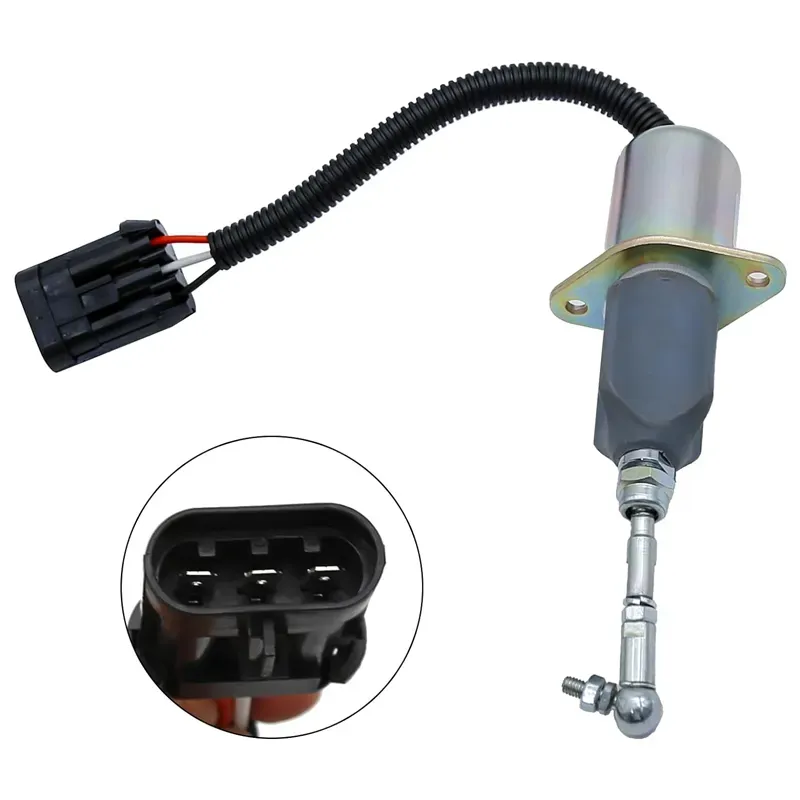 OEM 6691498 Fuel Shut Off Solenoid for Bobcat Skid Steer Loaders
