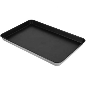 Commercial Baking Tray - Non-Stick Aluminum Coated Steel Full Size Baking Sheet Pan 60x40cm