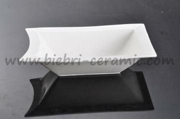 rectangular high quality hotel and restaurant bowls by ceramic