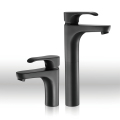 HIDEEP Black Full Copper Basin Faucet