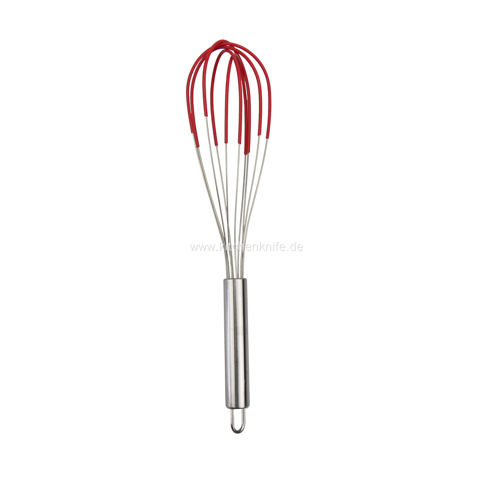 Stainless Steel Handle Egg Beater Milk Frother