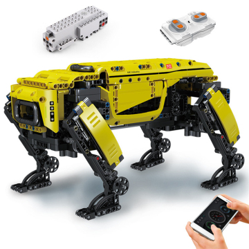 Hot Selling High-Quality DIY Educational Toys: MOC MOC Block Mechanical Dog Mould King 15066