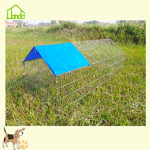 Portable folding chicken crate coop