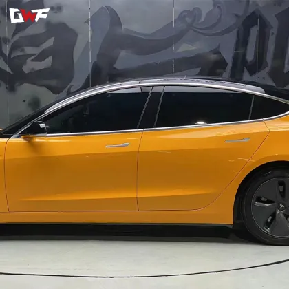 McLaren Orange Colored PPF