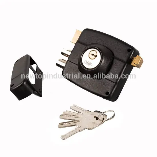 Made in China adjusted lock economical steel night latch rim door lock