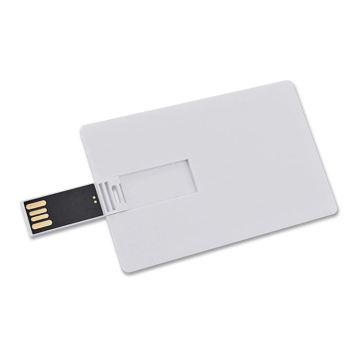 Percetakan Warna Kad USB 2.0 Penuh - 8GB/16GB Plastik Kad Kredit USB Pemacu Flash untuk Hadiah Pengiklanan