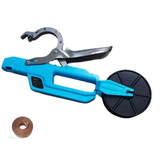 Electric Binding Machine for Agricultural Use: Taping, Strapping, and Branch Binding for Gardens and Plants