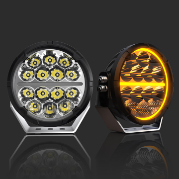 Super Bright Waterproof IP68 7 Inch 200W LED 4x4 Spotlights for Trucks