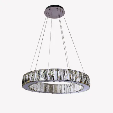 chrome chandeliers modern lamps home decor pendant light
