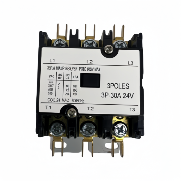 Glosok Air Contactor 3P 220V 30A 30A मैग्नेटिक एसी कॉन्टैक्टर HVAC के लिए - 50/60 हर्ट्ज