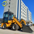 Small Front Wheel Loader with 4-Wheel Telescopic Boom
