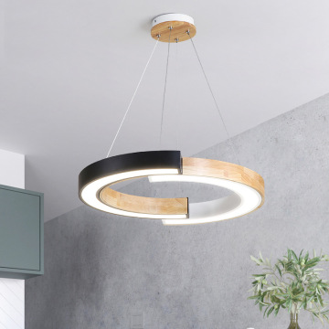 LEDER Lampada a sospensione da soffitto in legno