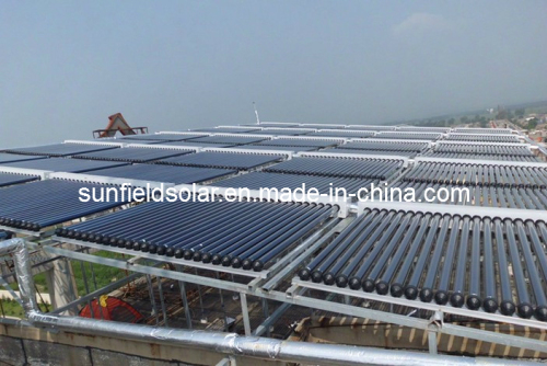 50 Heat Pipe Solar Manifold Collector for Solar Project