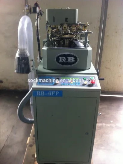 automatic high speed flat sock knitting machine for cotton socks (RB-6fp)