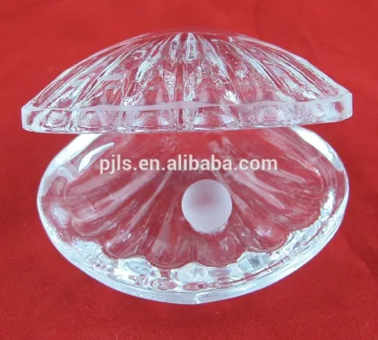k9 crystal shell with pearl ,crystal Oysters glass Oysters
