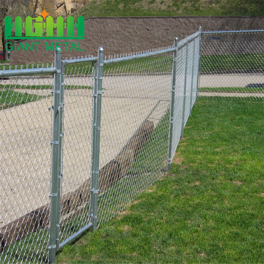 ISO9001 PVC Coated Military Chain Link Fence