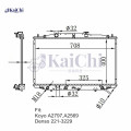 2569 Auto Radiador de aluminio Honda Accord 2.4L 2003-2007