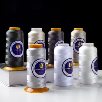 High-Tenacity Yarn and Thread for Leather Shoe, Sofa, Backpack Manufacturing: 840D, 1260D, 1680D, 2100D Polyester Options