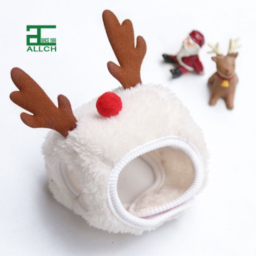 Pet Accessories for Autumn & Winter: Scarfs, Towels, Bibs & Clothes" 

However, if you want something more specific and catchy that includes the elements mentioned:

"Elk Santa Christmas Pet Wear: Scarfs, Hats & Clothes for Bulldogs & Other Pets