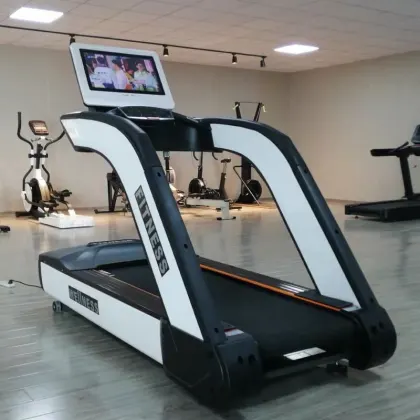 Commercial Touch Screen Treadmill 7HP Electric Treadmill Caminadora