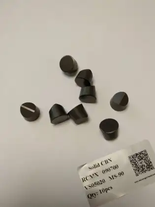 Solid CBN Inserts for cast steel roller, case iron roller