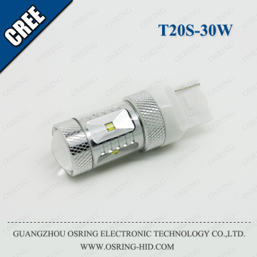 OSRING bright white led bulbs for cars 30w 12-24V led brake lights t20s bulb