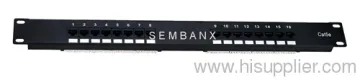 Cat5e 16 Ports Patch Panel 