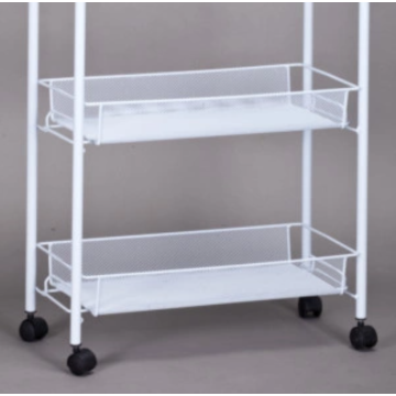 Multi-tier storage cart na may gulong