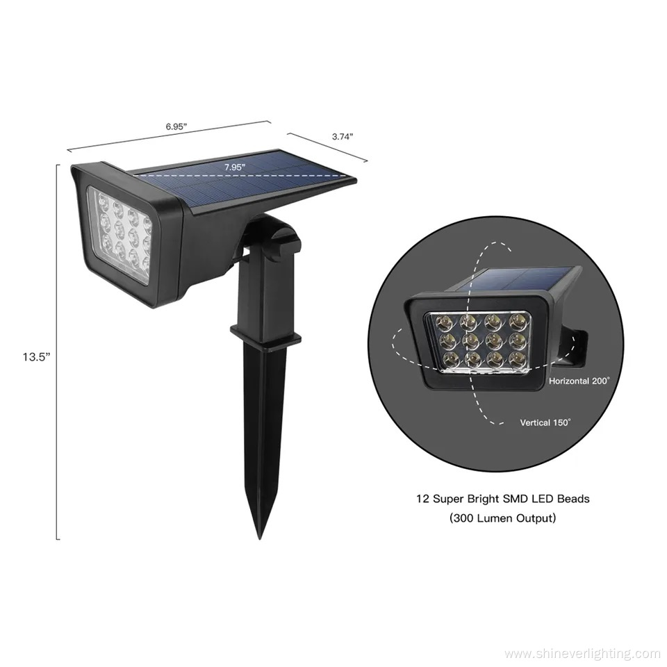 Outdoor Waterproof Motion Sensor Outdoor Solar Lights