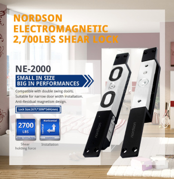 2000lbs permanent magnetic locking system with led buzzer NE-2000