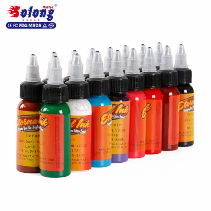 Solong tattoo best quality 16 colors tattoo ink