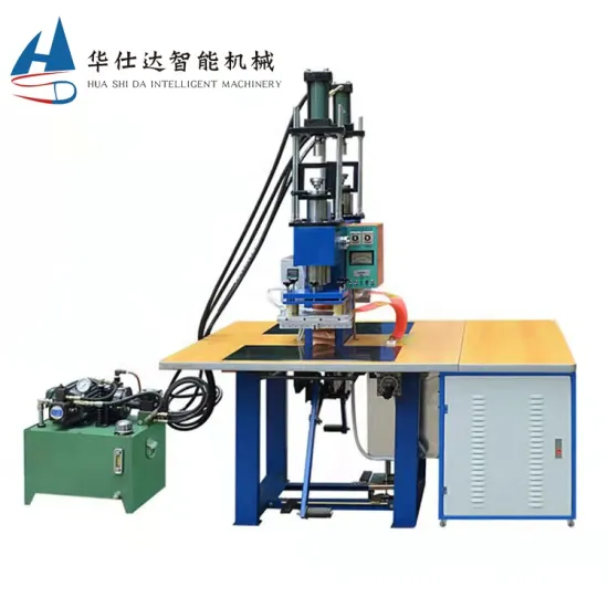 TPU Badge Making Machine: 3D Gold Label Forming, Hydraulic High Frequency Embossing Welding