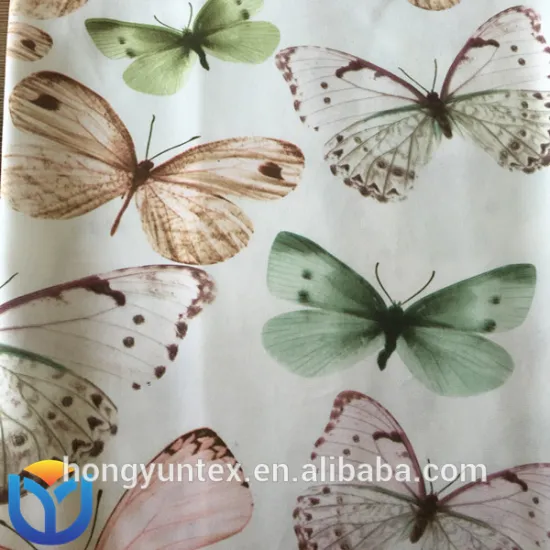 warp knitted printed fabric