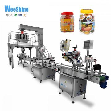 200g 500g Bottle Jar Jelly Automatic Filling Packing Machine