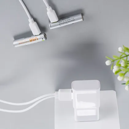 USB battery AAA MicroUSB battery rechargeable