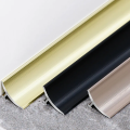 Aluminum alloy skirting line 6063 anodized decorative lines