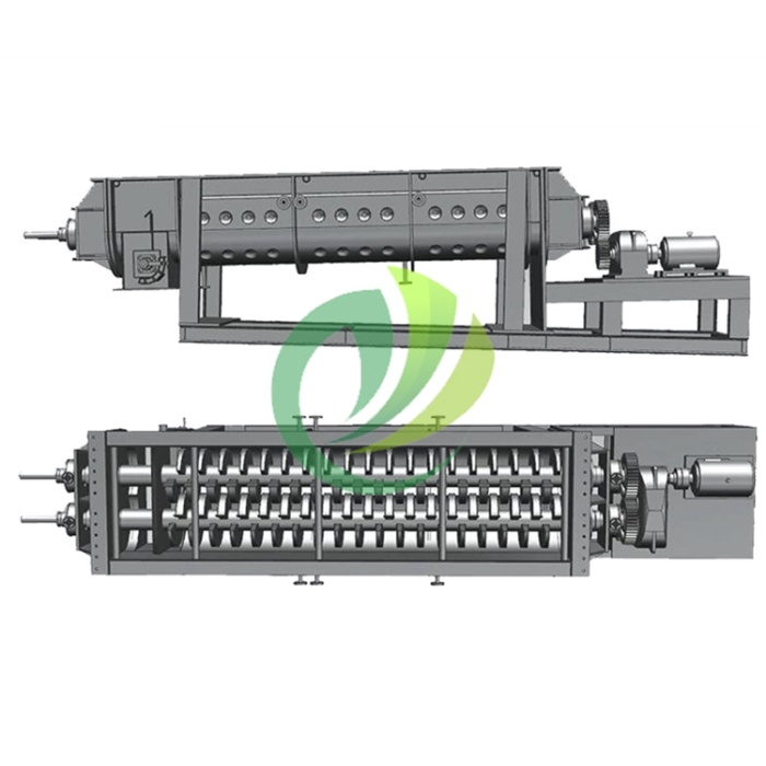 High Efficiency Sludge Paddle Dryer for Wastewater Treatment