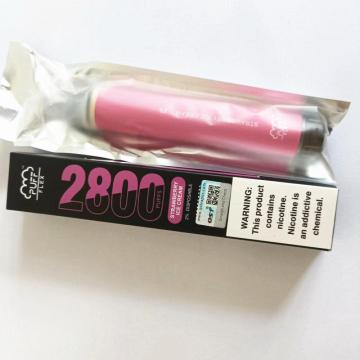 Melhor vape descartável Puff 2800 na Itália