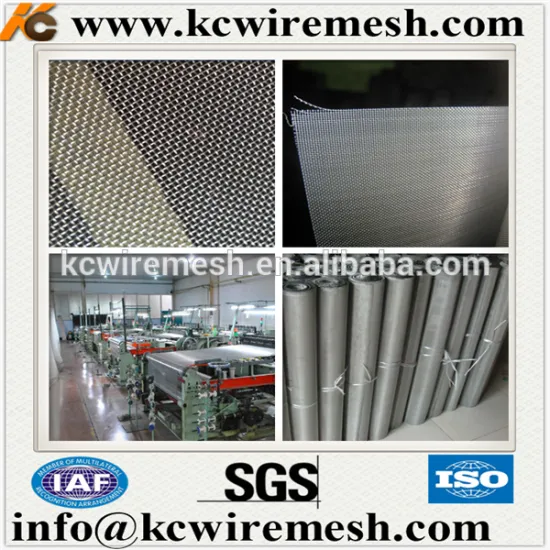 KANGCHEN plain weave stainless steel wire cloth for filter .
